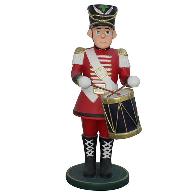 Toy Soldier With Drum Statue