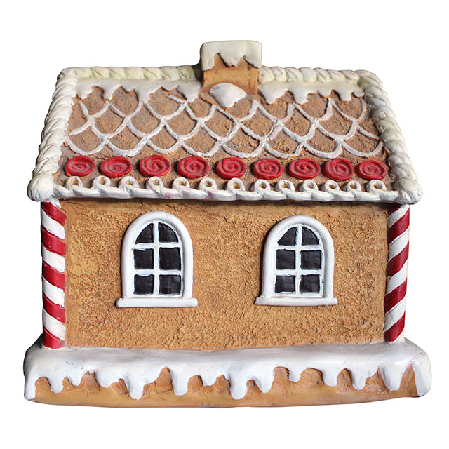 Small Gingerbread House Statue