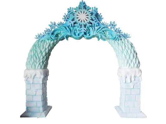 Winter Snowflake Ice Archway