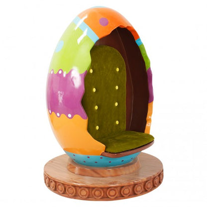 Easter Egg Chair Over Sized Statue