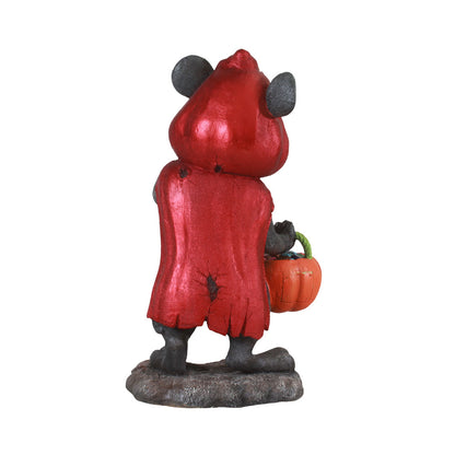 Mouse Red Riding Hood Costume Over Sized Statue
