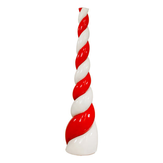 Candy Cane Twist Trunk Over Sized Statue