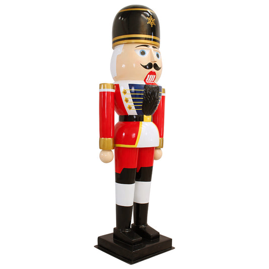 Nutcracker Standing Round Hat Life Size Statue