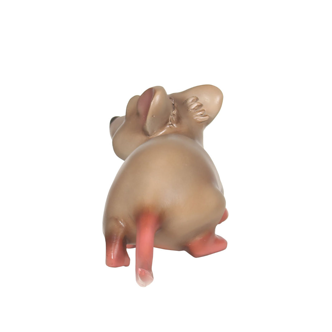 Brown Mouse Life Size Statue