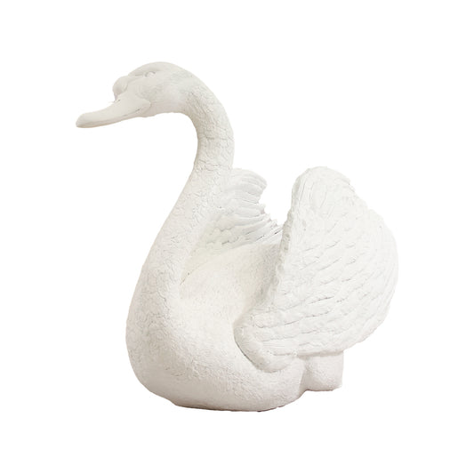 Majestic Swan Male Life Size Statue