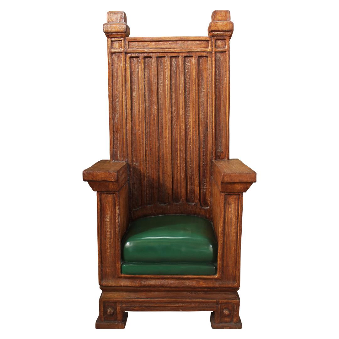 Medieval Throne Life Size Statue