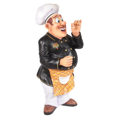 Pizza Chef Pizzaiolo Life Size Statue