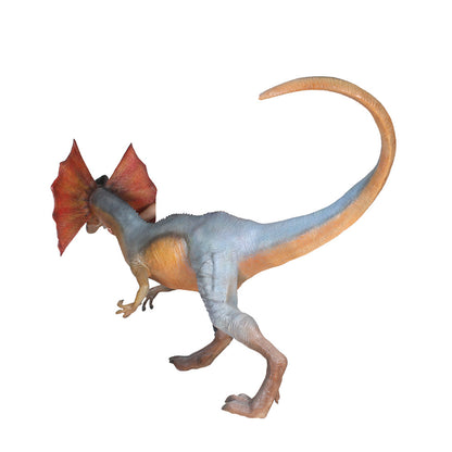 Dilophosaurus Walking Life Size Statue