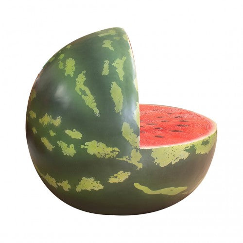 Watermelon Bench Over Sized Statue