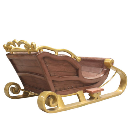 Santa Sleigh 2 Seater Life Size Statue