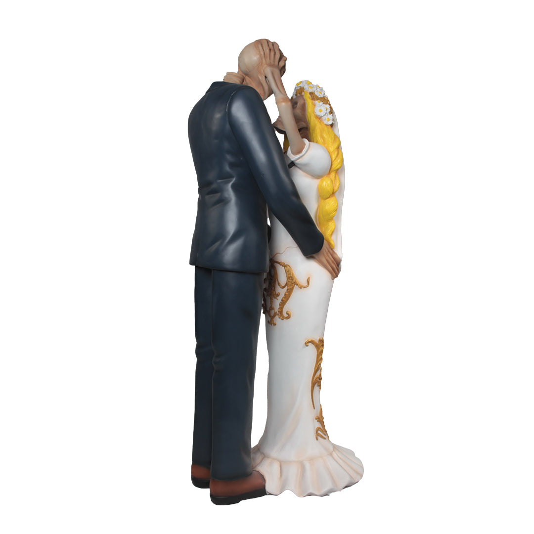 Skeleton Marriage Husband Wife Life Size Statue