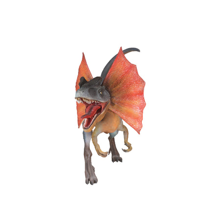 Dilophosaurus Walking Life Size Statue