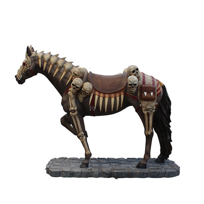 Demon Horse Life Size Statue