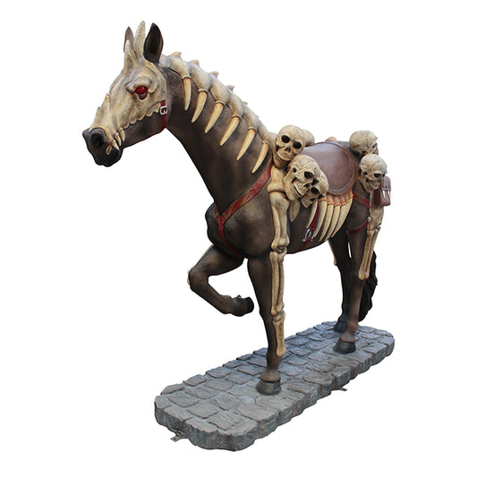 Demon Horse Life Size Statue