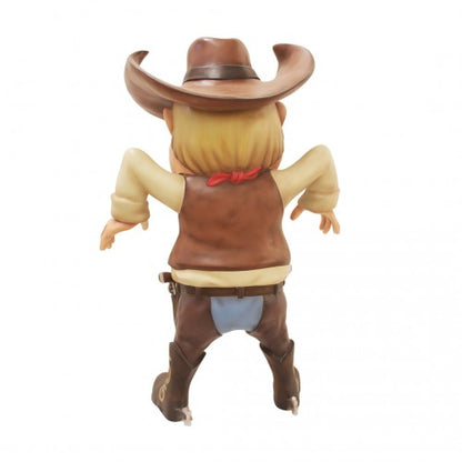 Comic Standoff Cowboy Life Size Statue