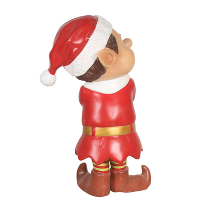 Elf Grumpy Life Size Statue