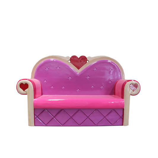 Heart Bench Over Sized Statue