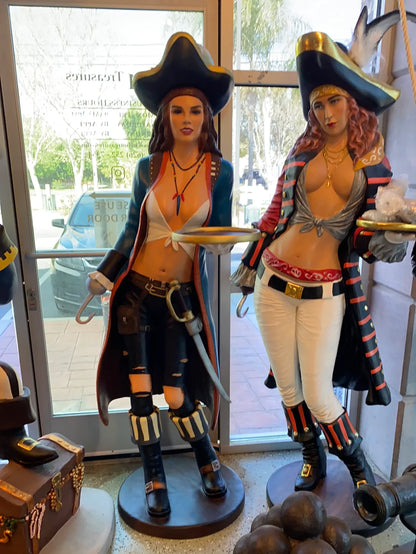 Large Lady Pirate Anne Life Size Statue - LM Treasures Life Size Statues & Prop Rental