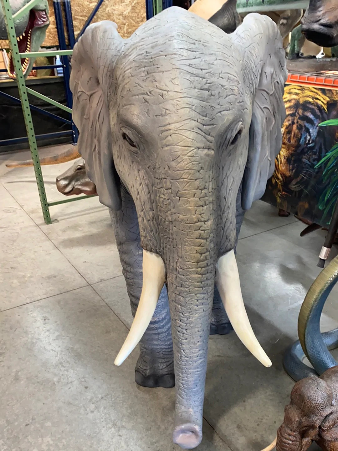 Elephant Life Size Statue - LM Treasures Life Size Statues & Prop Rental