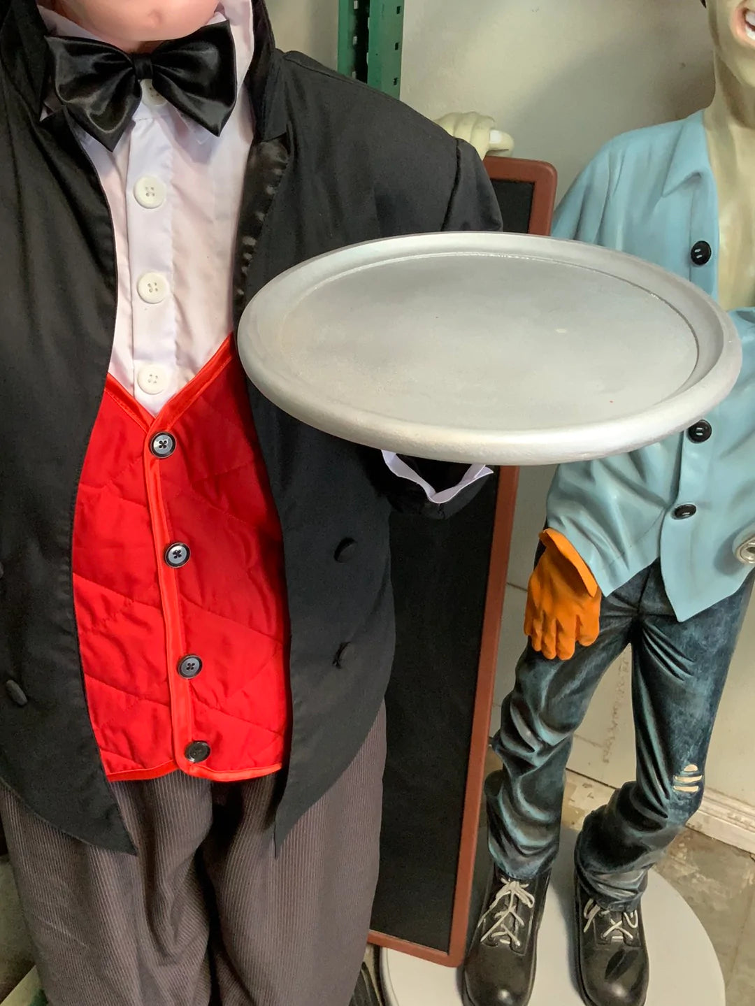 Butler Life Size Display Prop Decor Resin Statue - LM Treasures Life Size Statues & Prop Rental