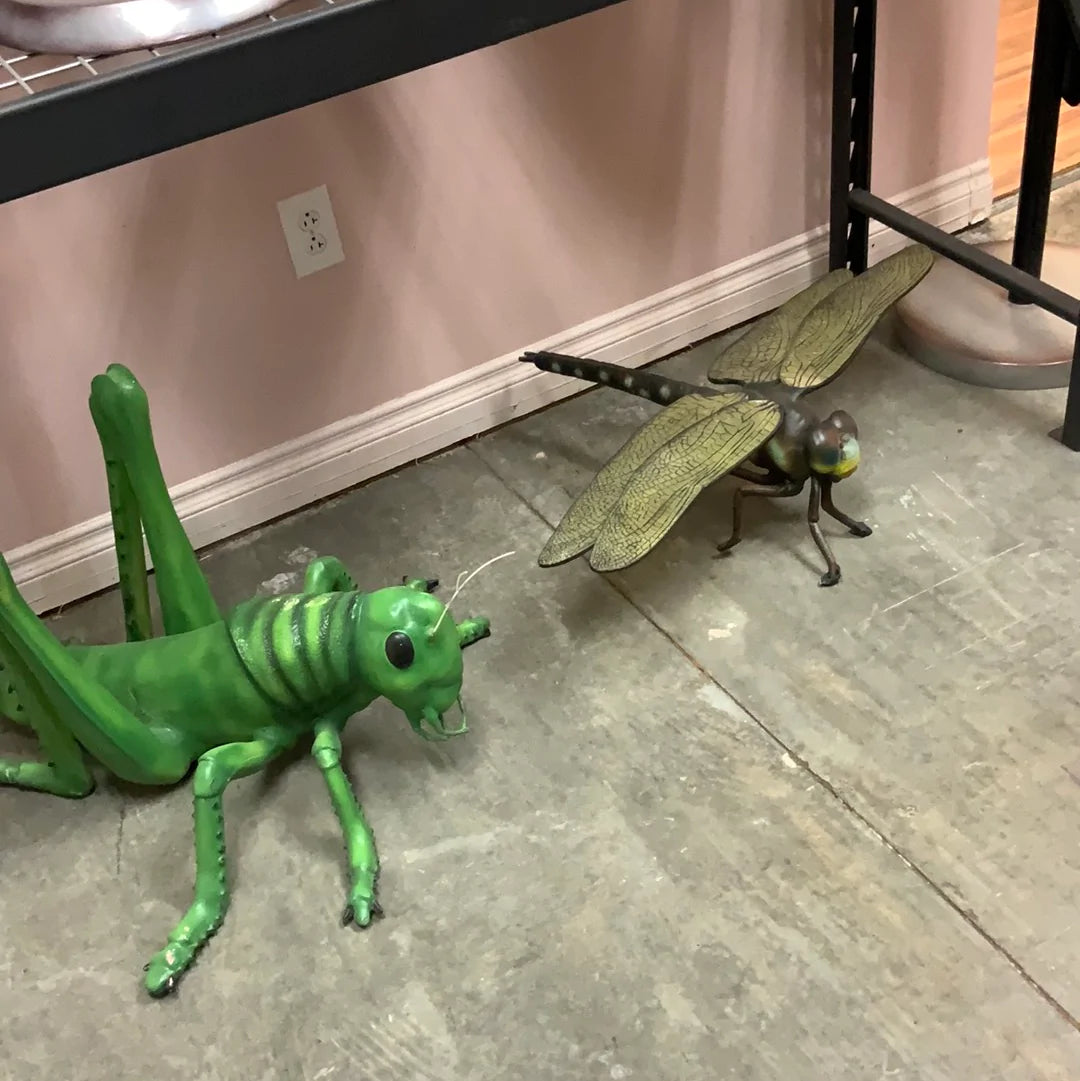 Dragonfly Insect Over Sized Statue - LM Treasures Life Size Statues & Prop Rental