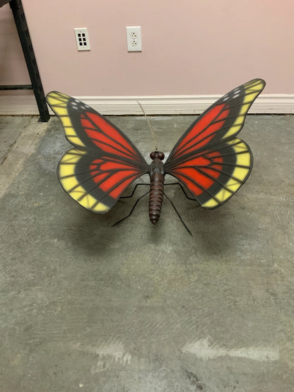 Butterfly Insect Over Sized Statue - LM Treasures Life Size Statues & Prop Rental