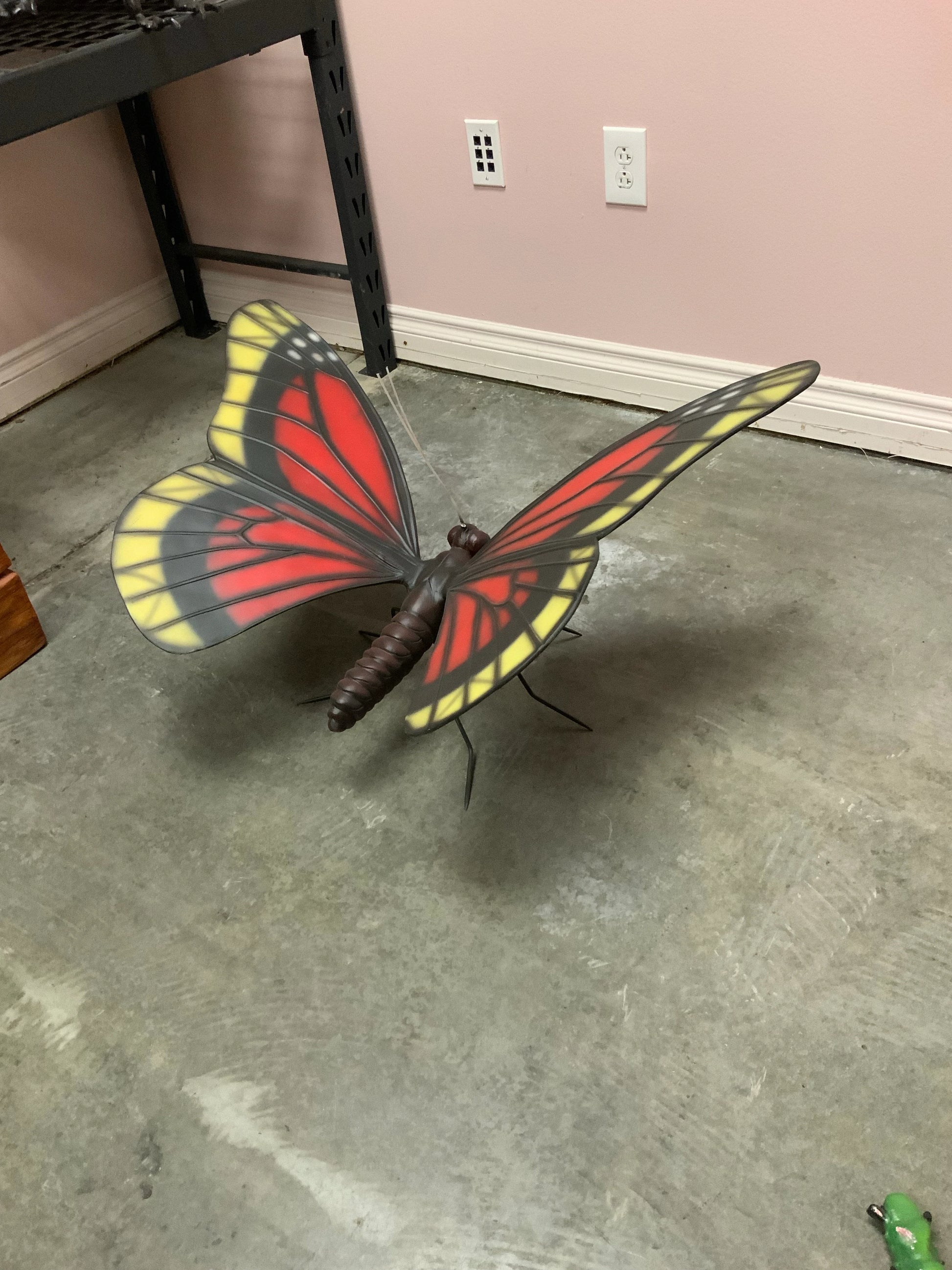 Butterfly Insect Over Sized Statue - LM Treasures Life Size Statues & Prop Rental