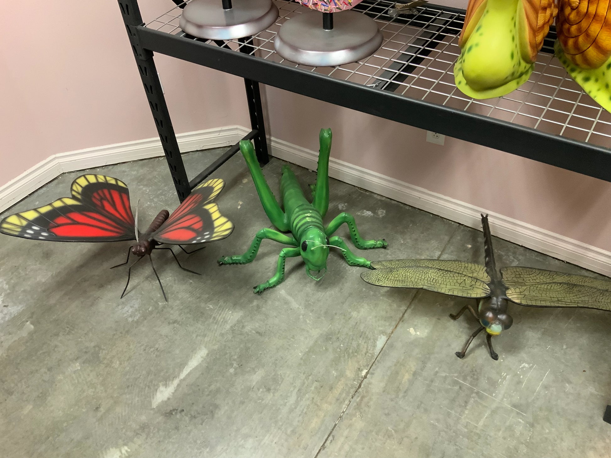 Butterfly Insect Over Sized Statue - LM Treasures Life Size Statues & Prop Rental
