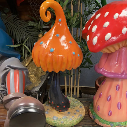 Poison Mushroom Over Sized Statue - LM Treasures Life Size Statues & Prop Rental