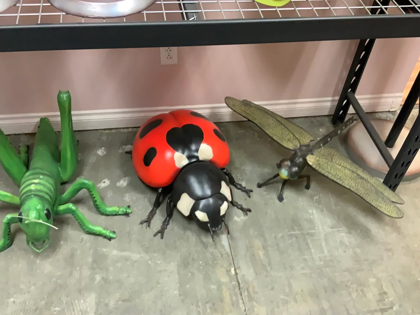 Dragonfly Insect Over Sized Statue - LM Treasures Life Size Statues & Prop Rental