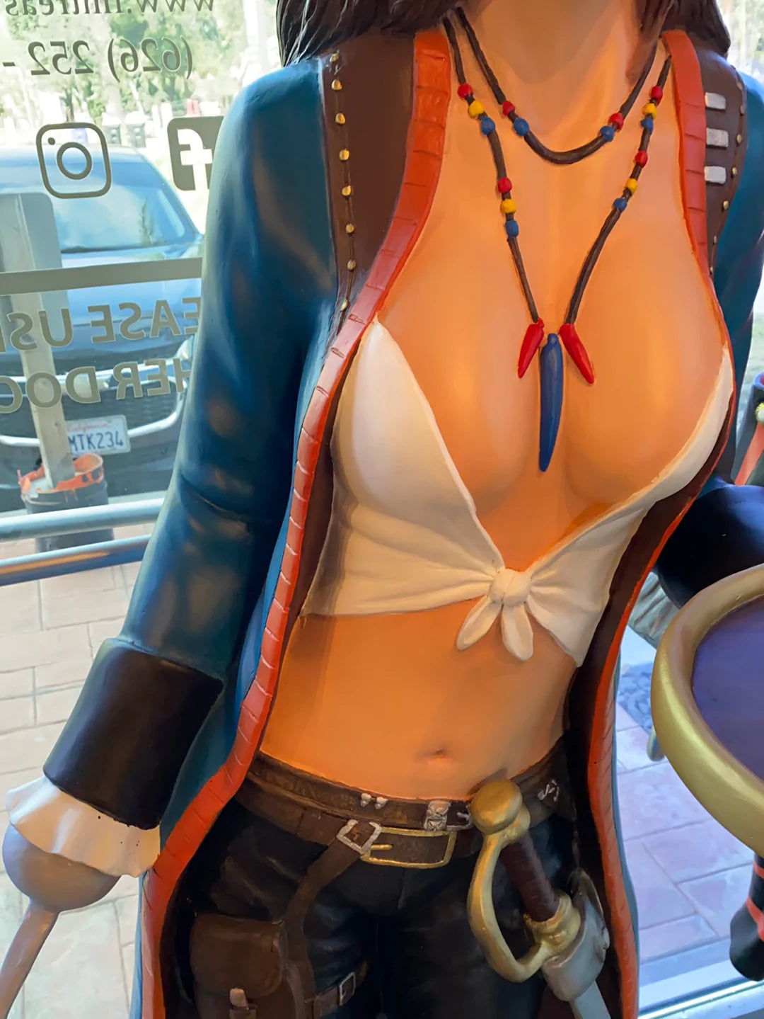 Large Lady Pirate Anne Life Size Statue - LM Treasures Life Size Statues & Prop Rental