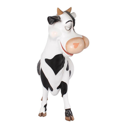 Comic Cow Life Size Statue