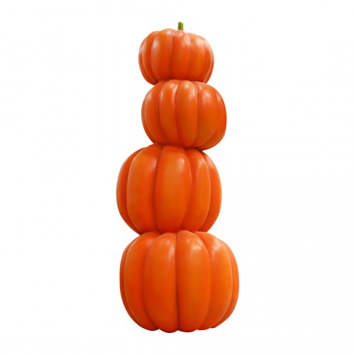 Pumpkin Tower 4 Over Sized Statue