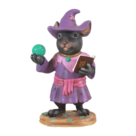 Mouse Witch Costume Over Sized Statue