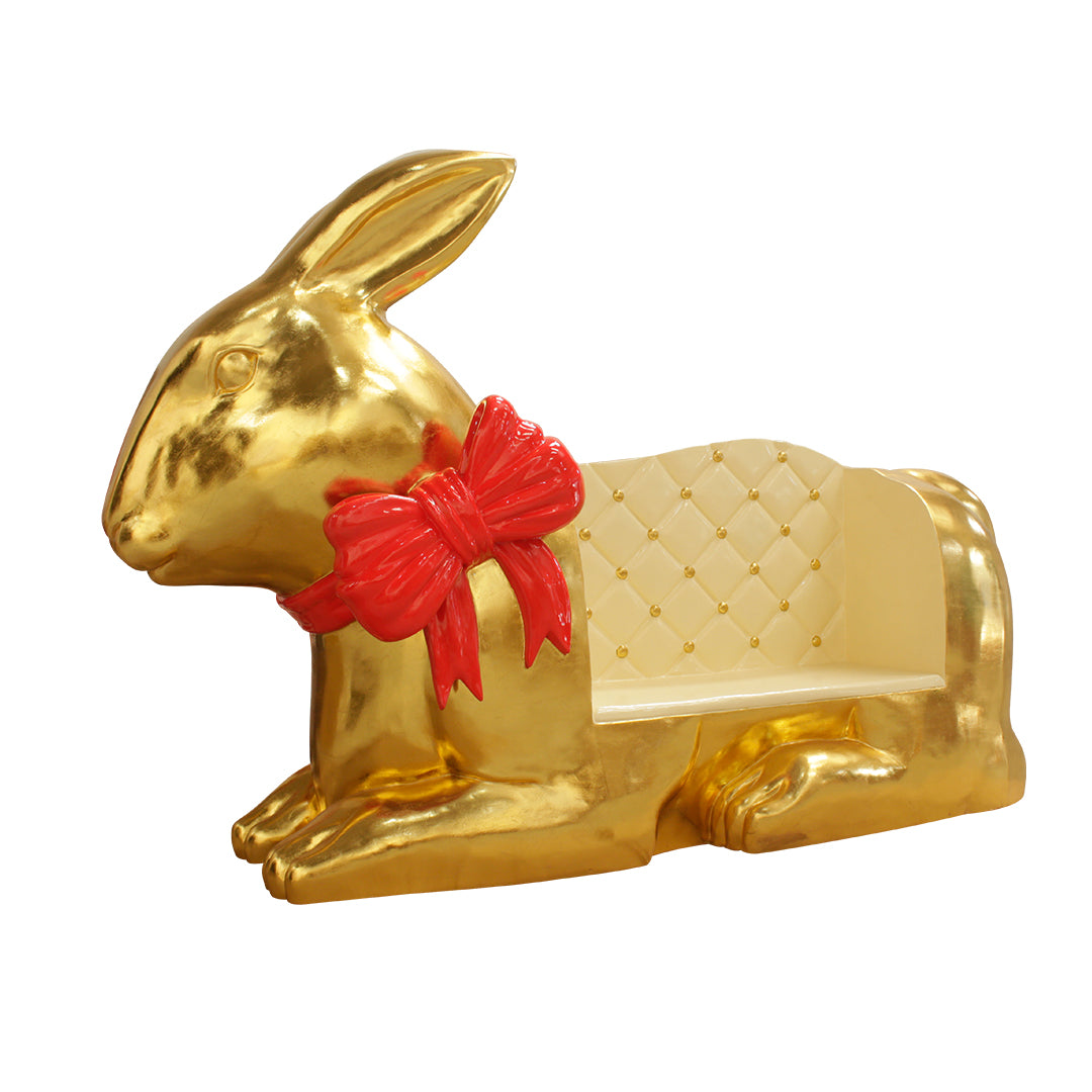 Easter Bunny Sofa Bench Over Sized Statue