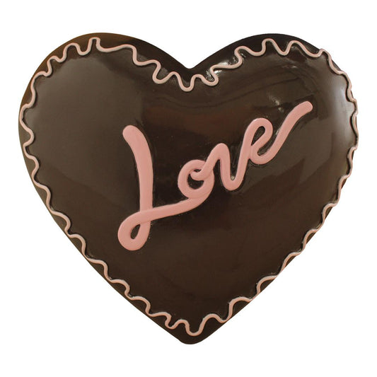 Chocolate Love Heart Over Sized Statue
