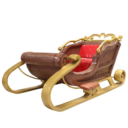 Santa Sleigh 2 Seater Life Size Statue