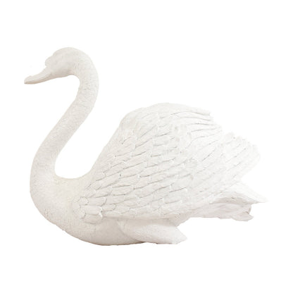 Majestic Swan Male Life Size Statue