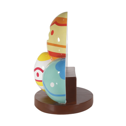 Colorful Easter Egg Photo Op Statue
