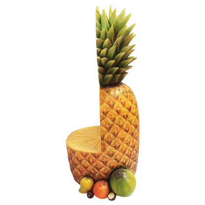 Pineapple Throne Over Sized Statue