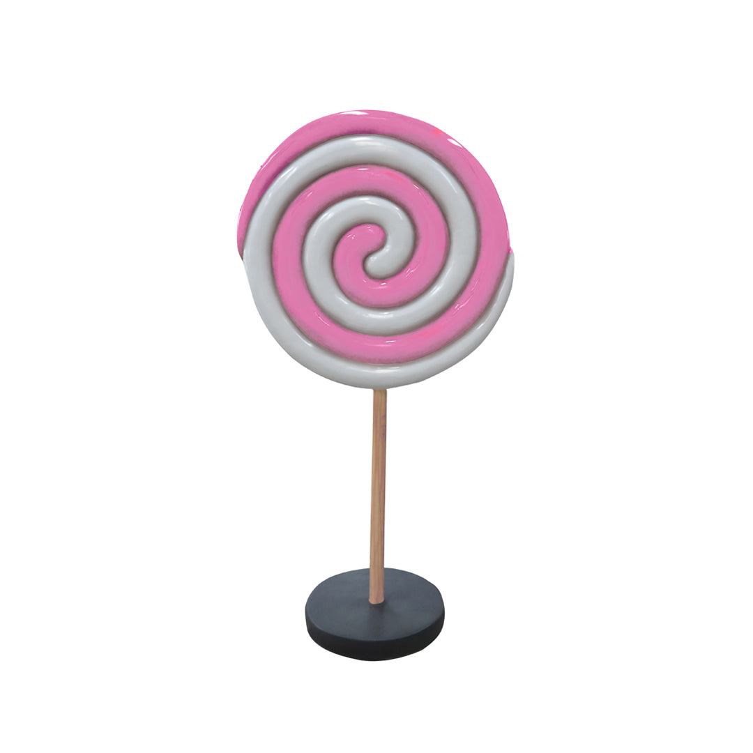 Twirl Lollipop Over Sized Statue