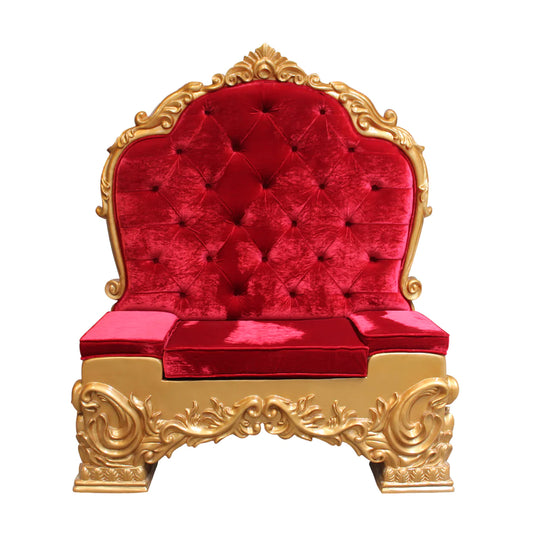 Chair Santa Throne (Gold/Red) 3 - LM Treasures 