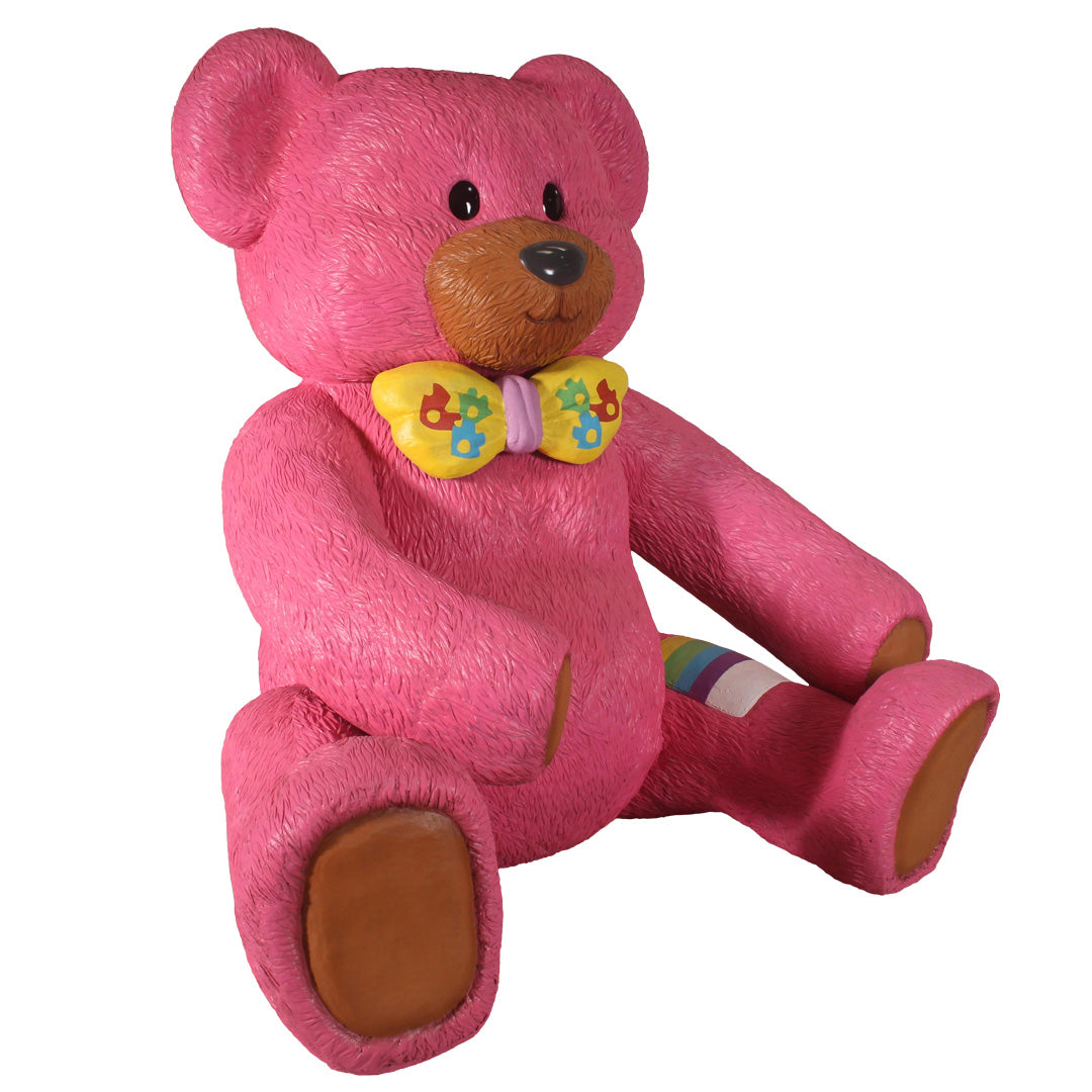 Teddy Bear Sitting Over Sized Statue