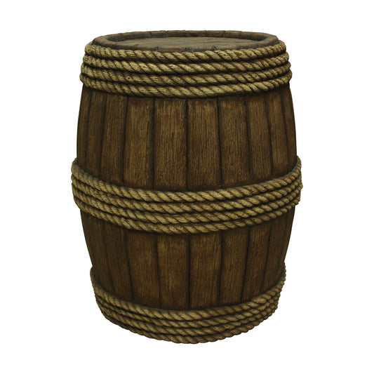 Barrel With Rope Statue