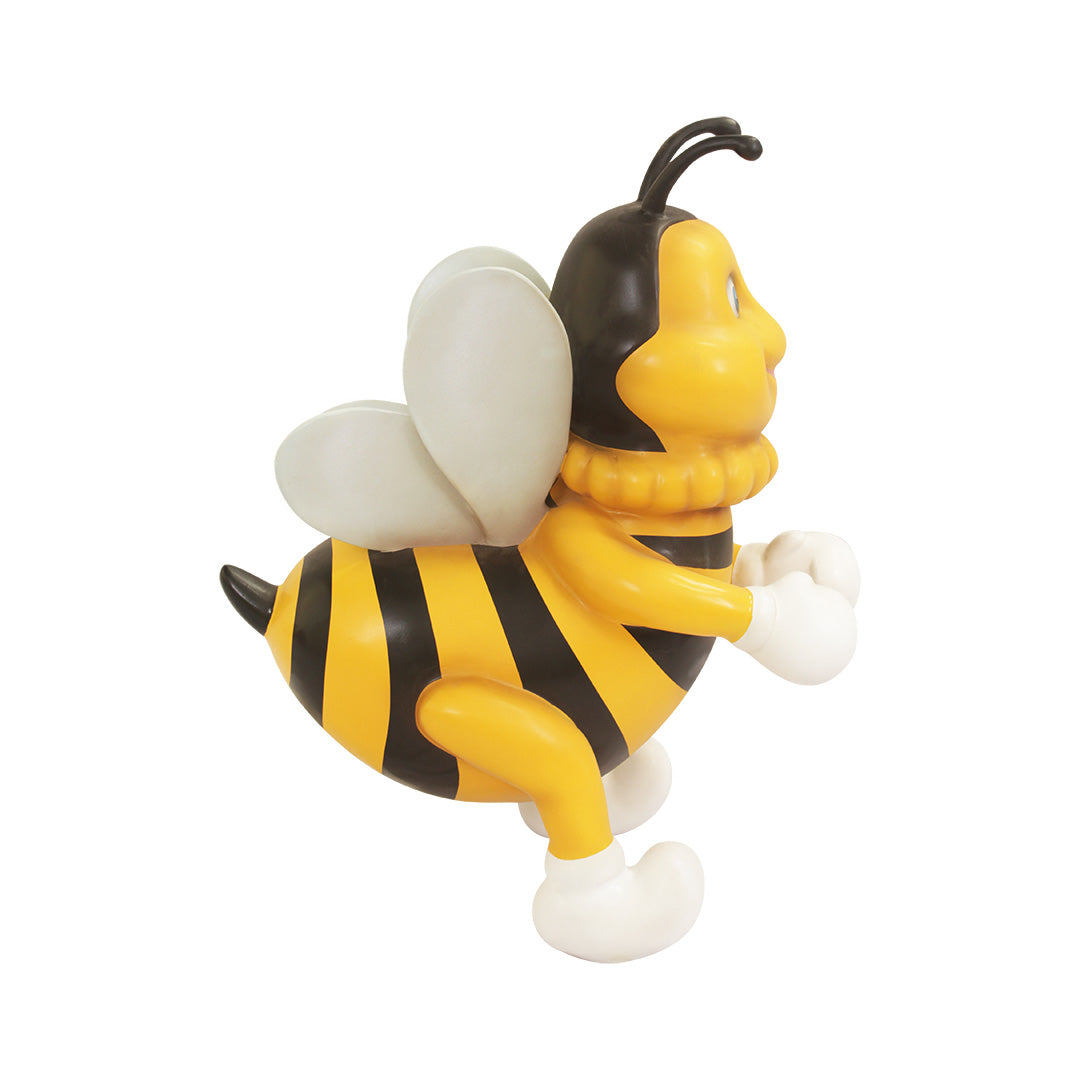 Comic Bee Standing Over Sized Statue