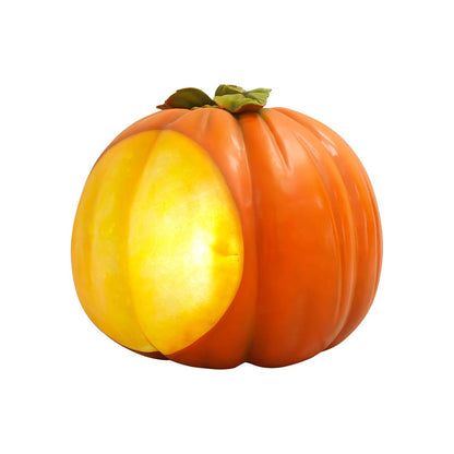 Pumpkin With Light Over Sized Statue