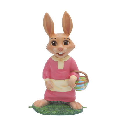 Easter Bunny Rabbit Berta Over Sized Statue