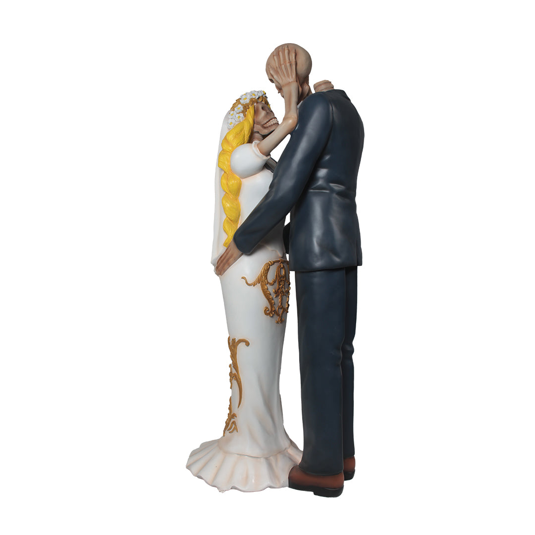 Skeleton Marriage Husband Wife Life Size Statue