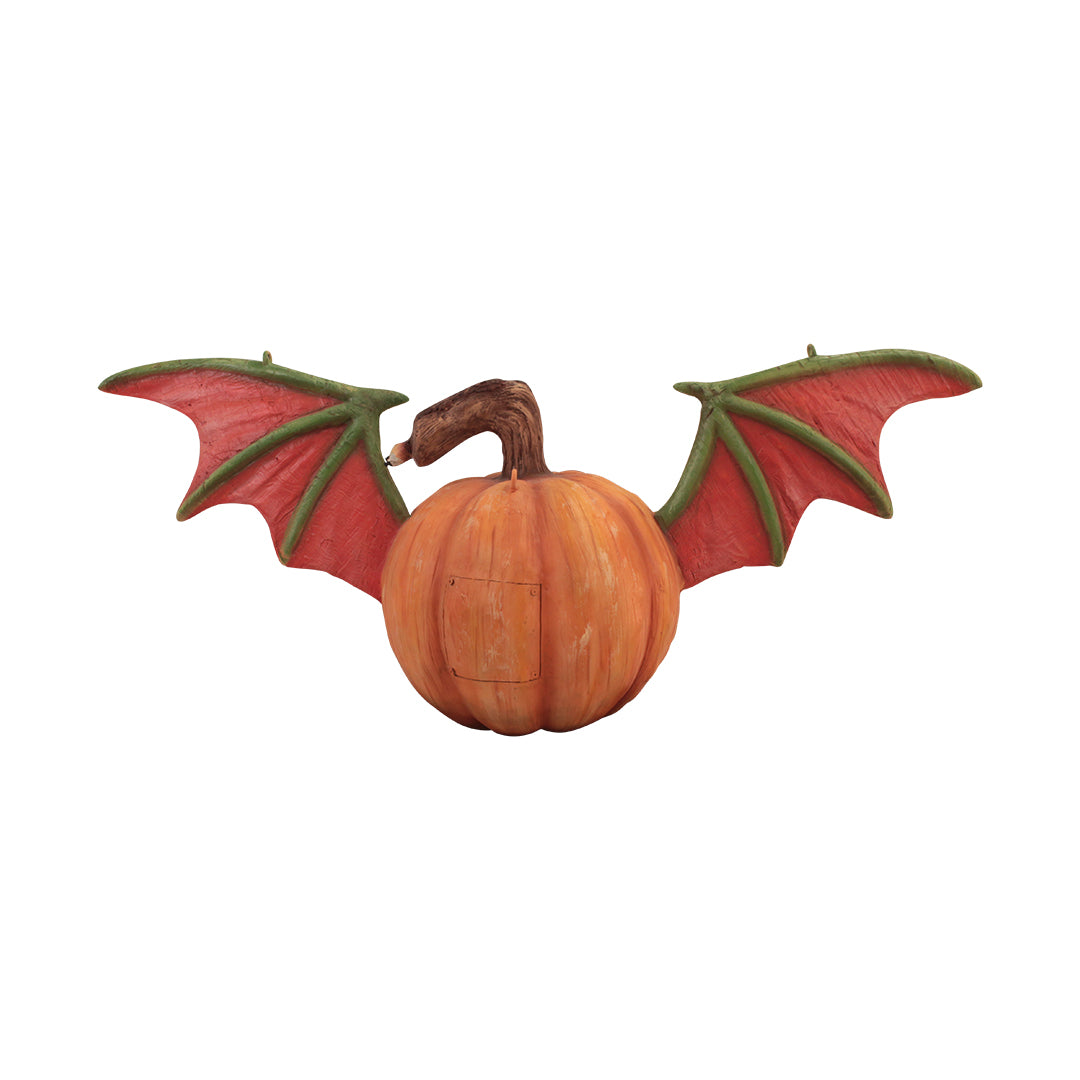 Pumpkin Bat Over Sized Statue