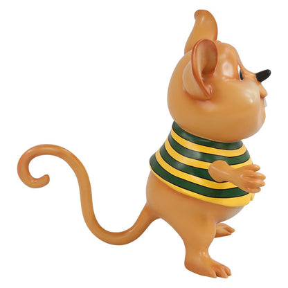 Comic Mouse Wearing Shirt Over Sized Statue